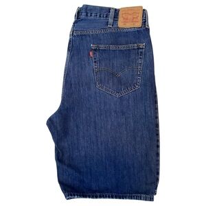 Levi’s 469 Men’s Straight Denim Jean Shorts Size 40 Red Tab